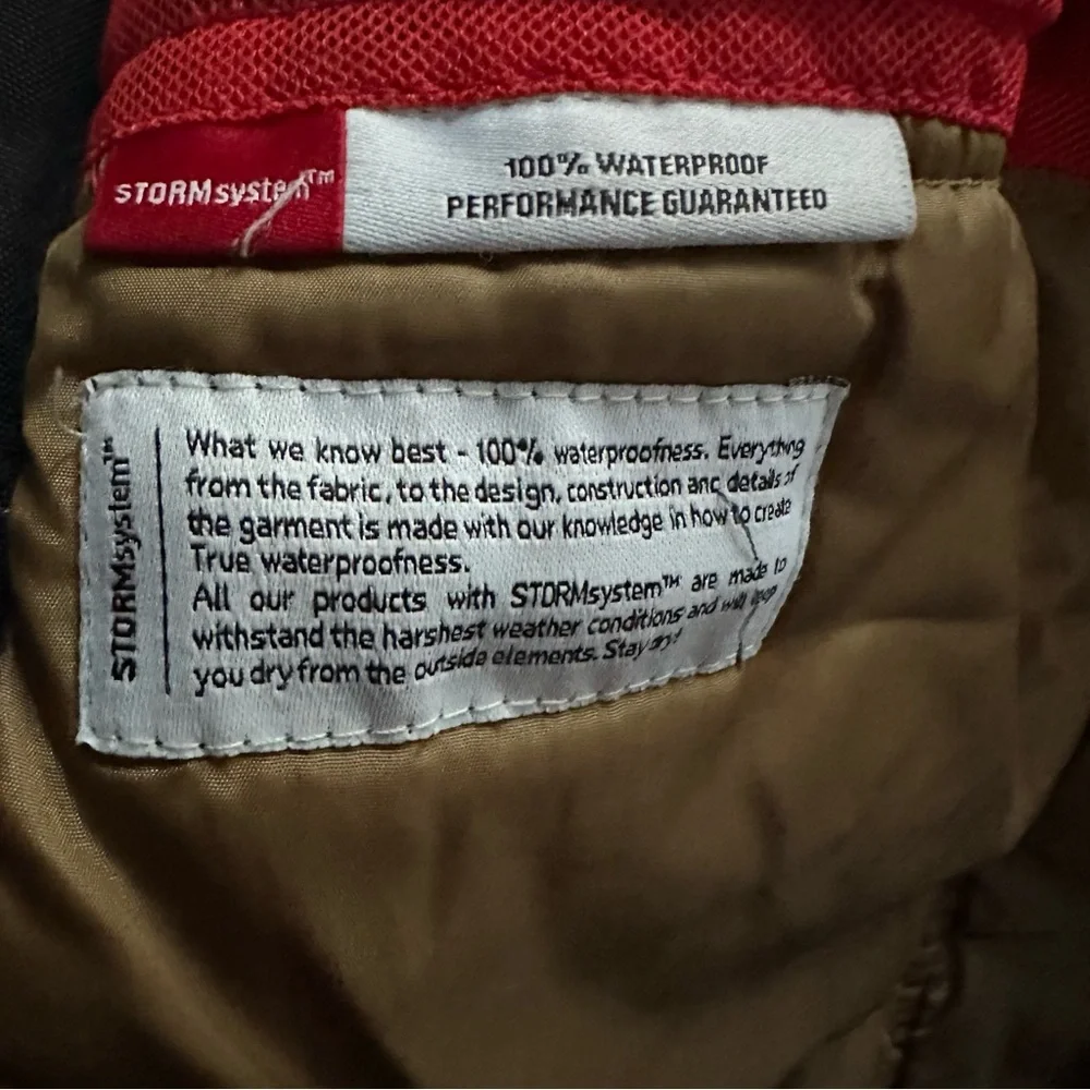 DIDRIKSONS Black Parka Winter‎ Jacket Waterproof Sherpa Lined Size 14-16